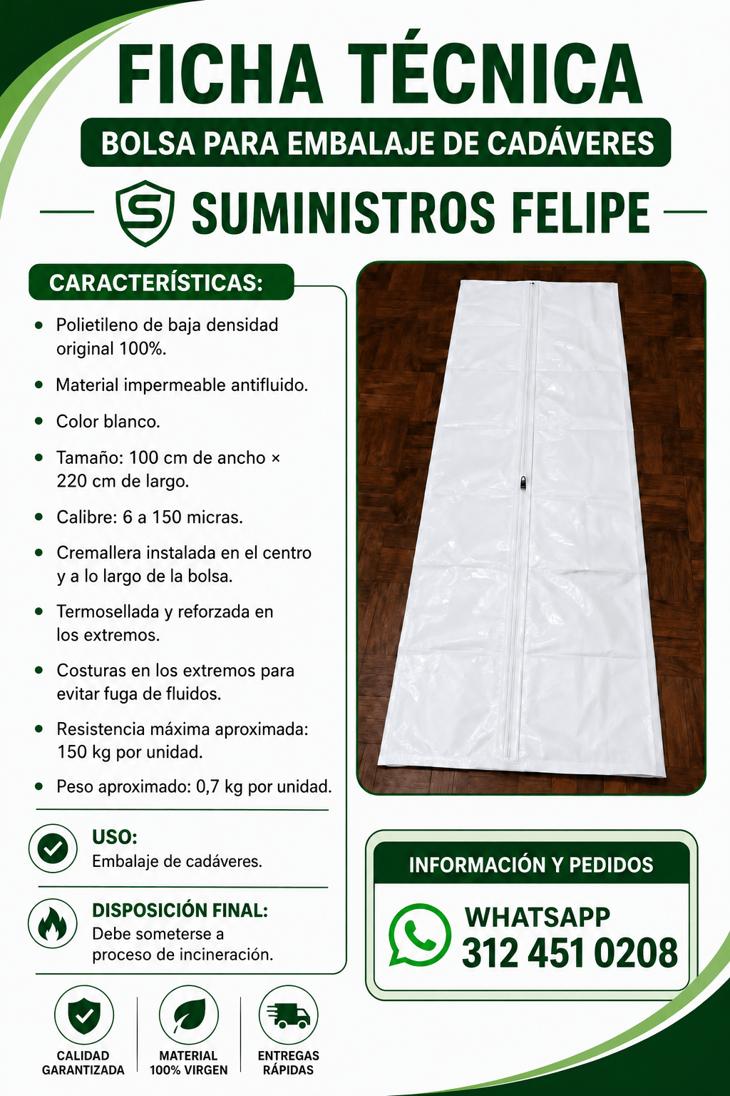 Bolsa de cadáver