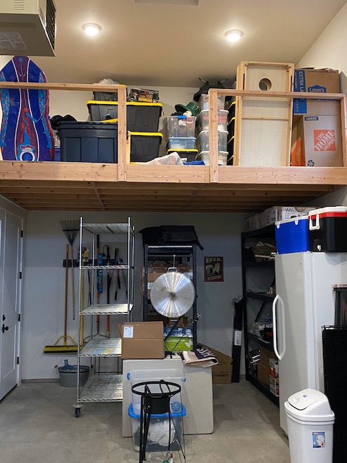 RV Garage storage loft Summa Home Services
