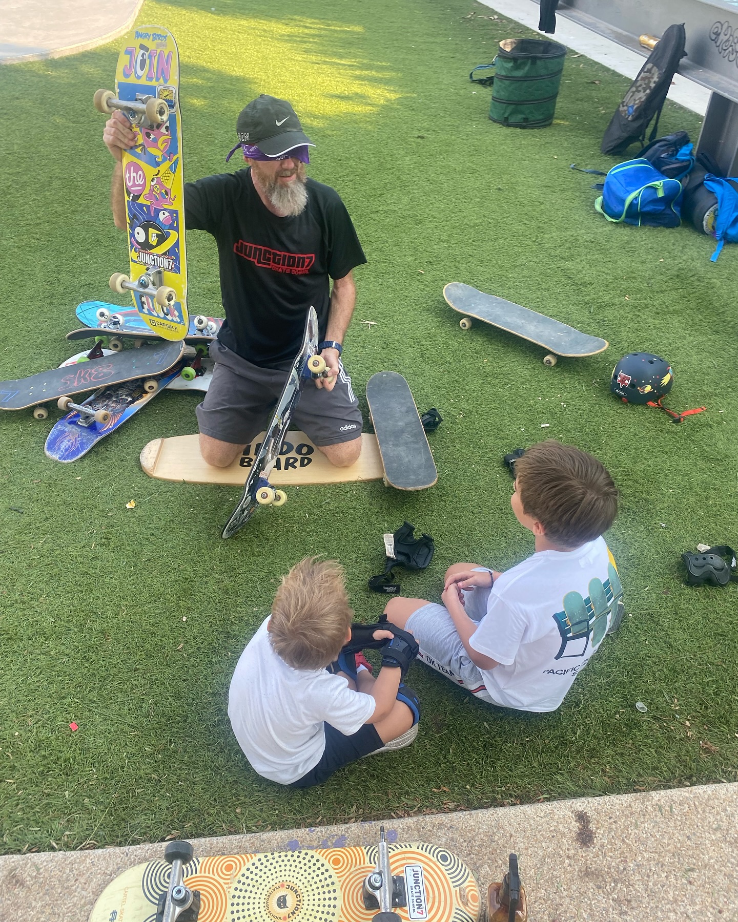 Skateboarding