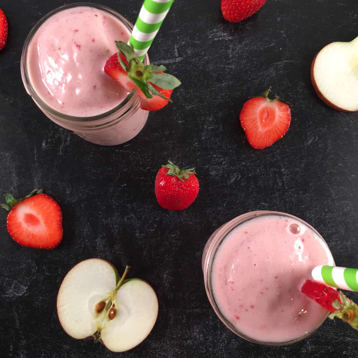 pic Apple Strawberry Smoothie Benefits apple strawberry smoothie no added sugar