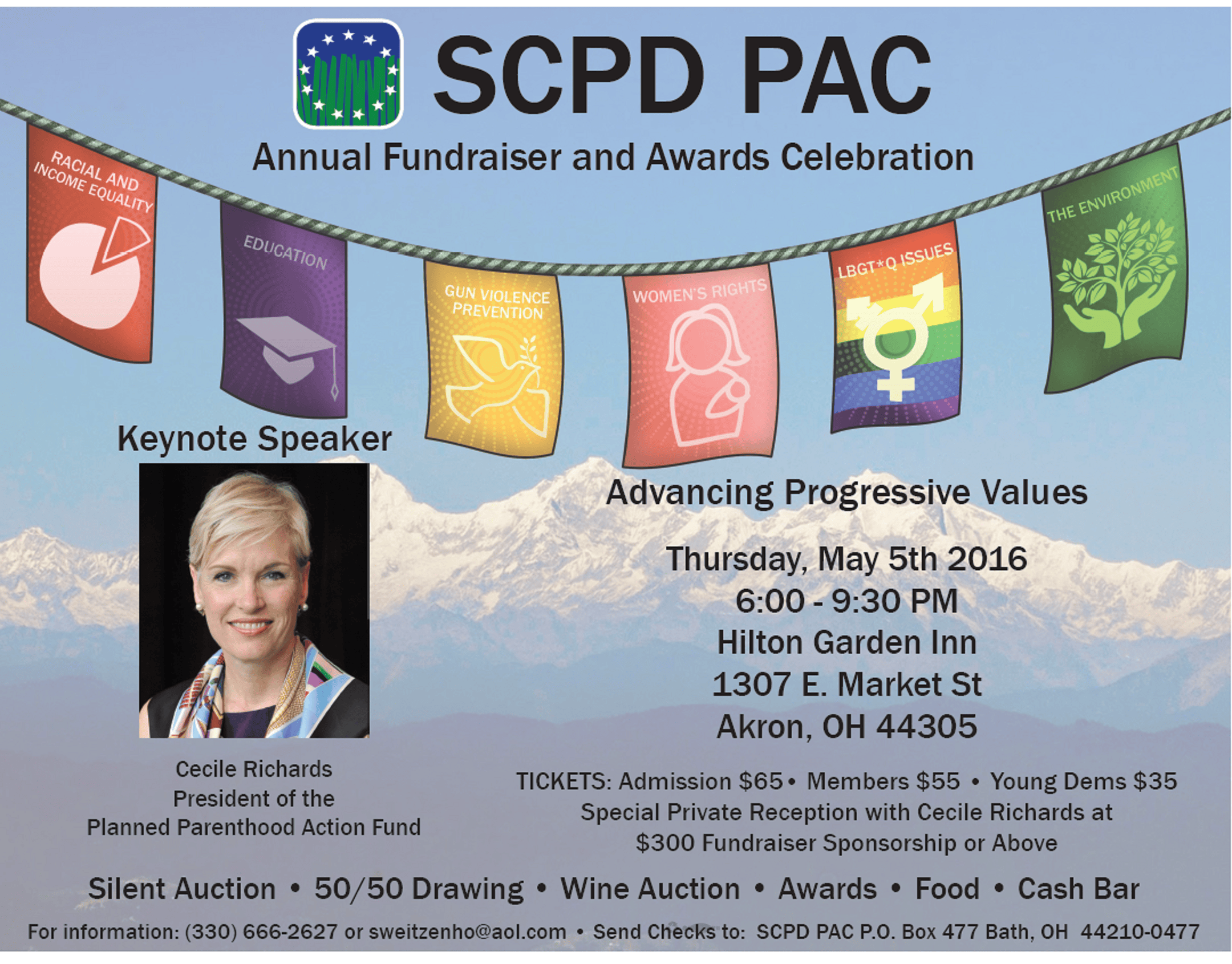 2016FundraiserFlyer2 - Summit County Progressive Democrats PAC