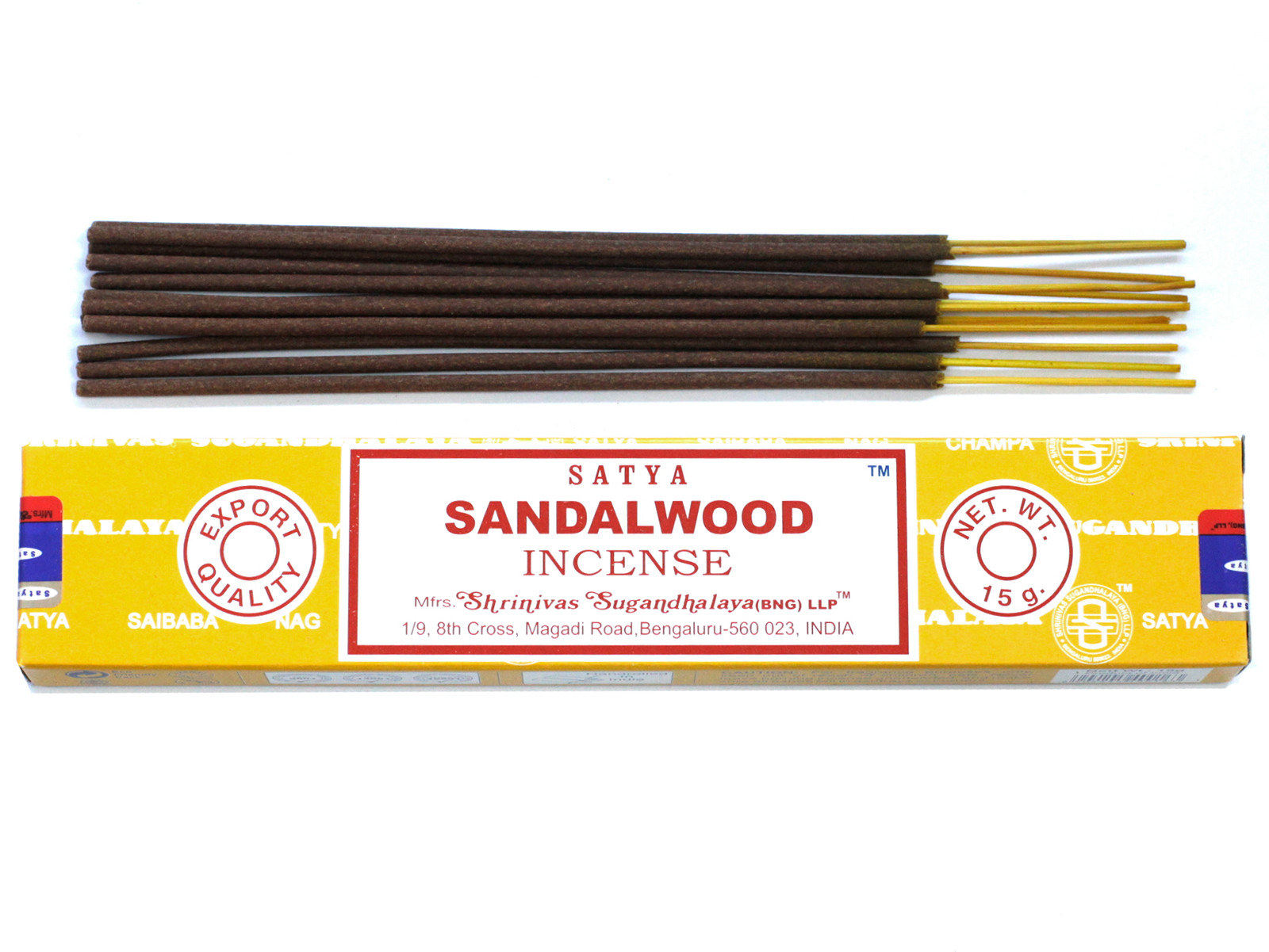 Sandalwood røkelsepinner