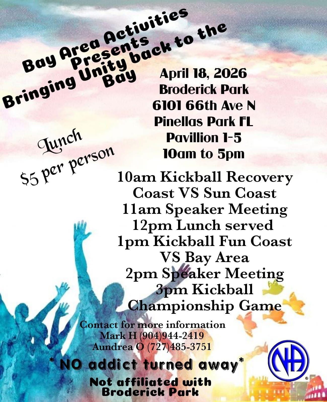 Suncoast Area Kickball Team Needed