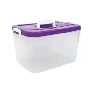 Rectangular Storage Box with locking lid Small