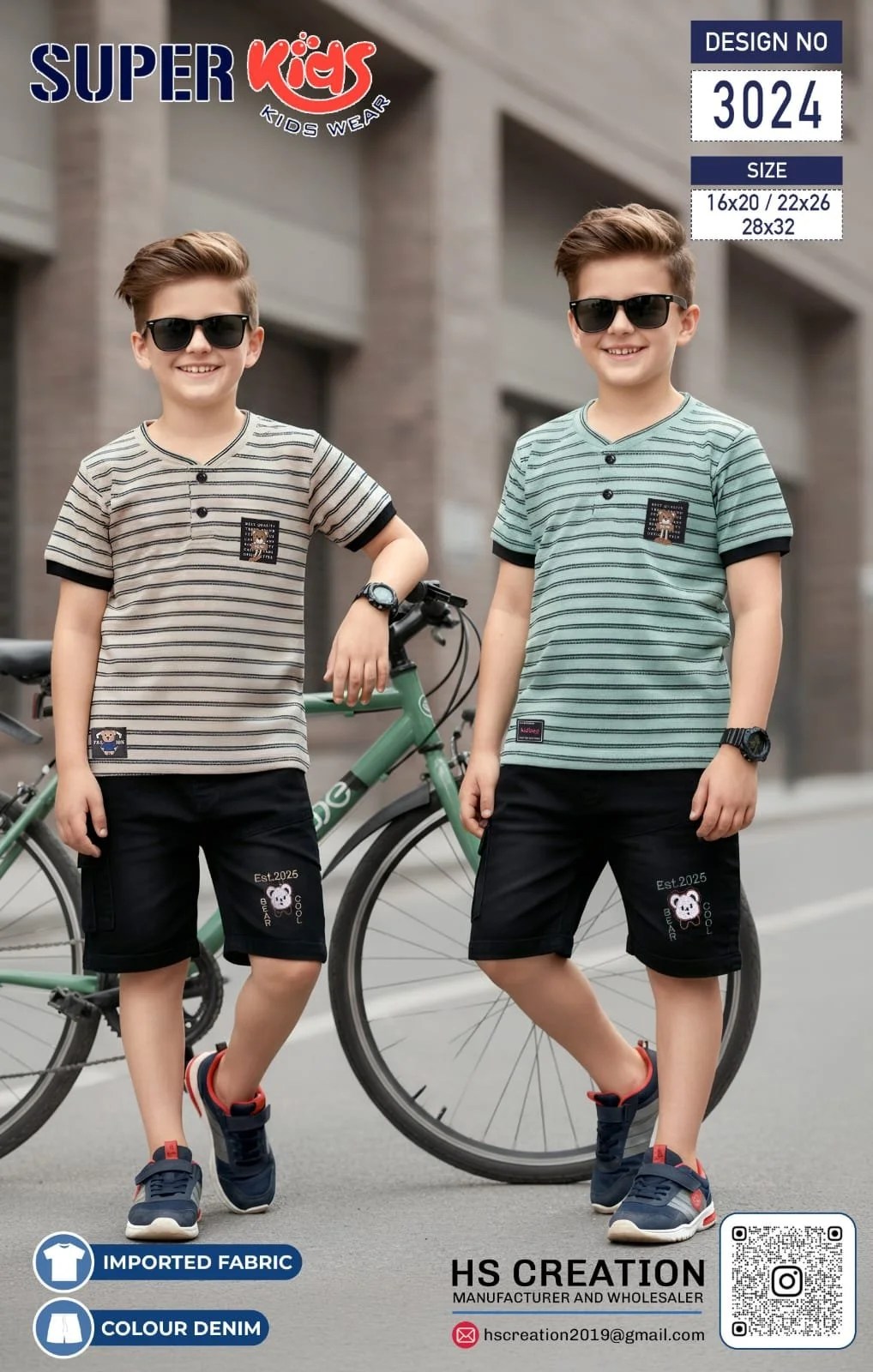 3024-16/20-H/S-SUPER KIDS