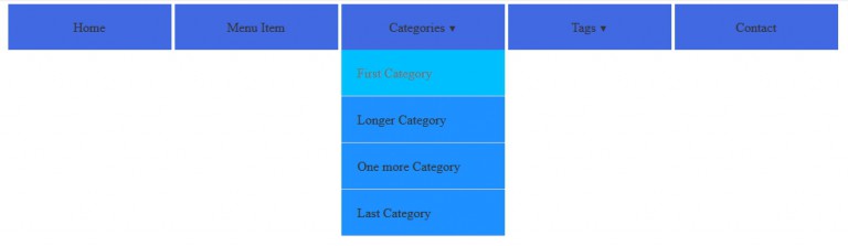 Horizontal Dropdown And Responsive Css Menu Tutorial Sundari Webdesign - Mobile Landscape Arts for Desktop