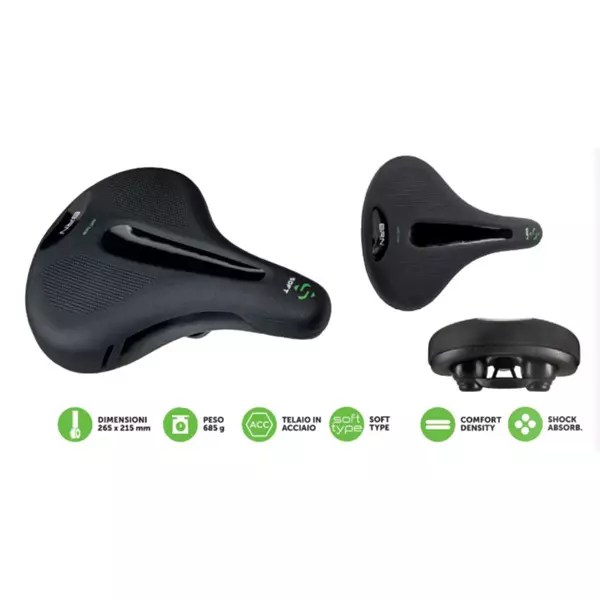 Sella Bici Antiprostata TMB - Morbida, Impermeabile Per MTB - Foto 11