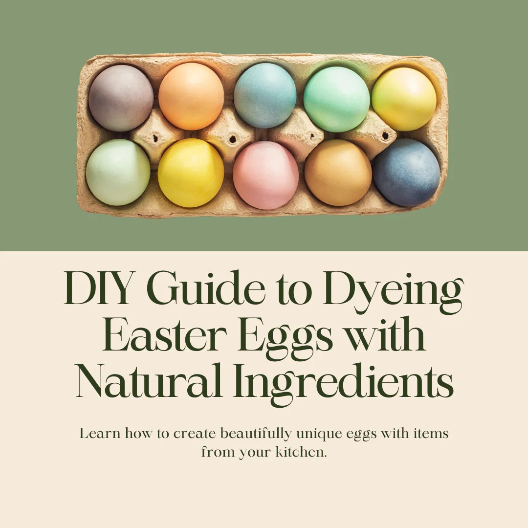 Free Guide To Dyeing Easter Eggs With Natural Ingredients Sundfoerr