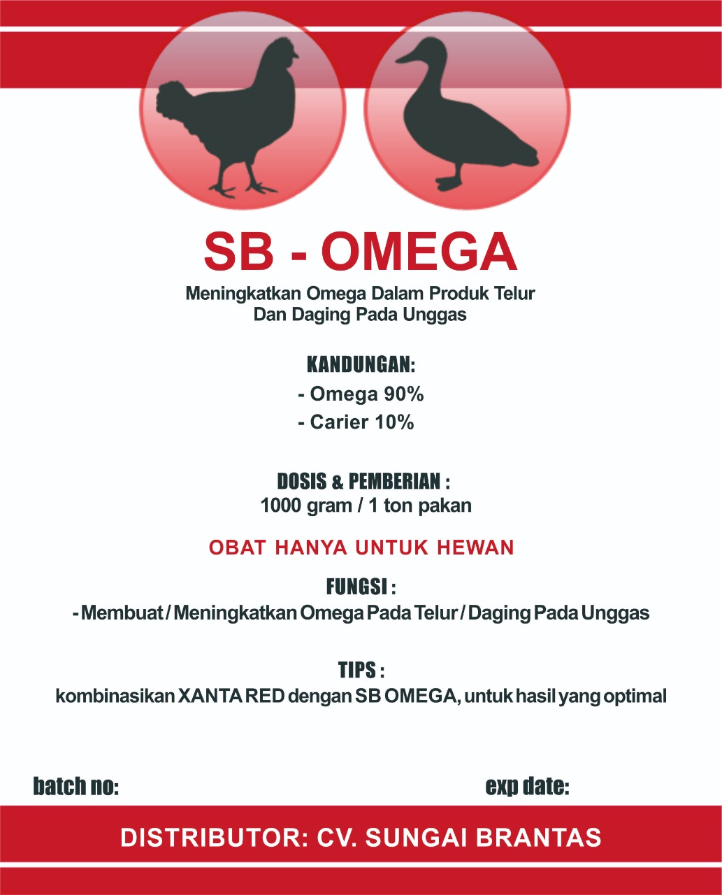 SB OMEGA - 1Kg / 1 Ton
