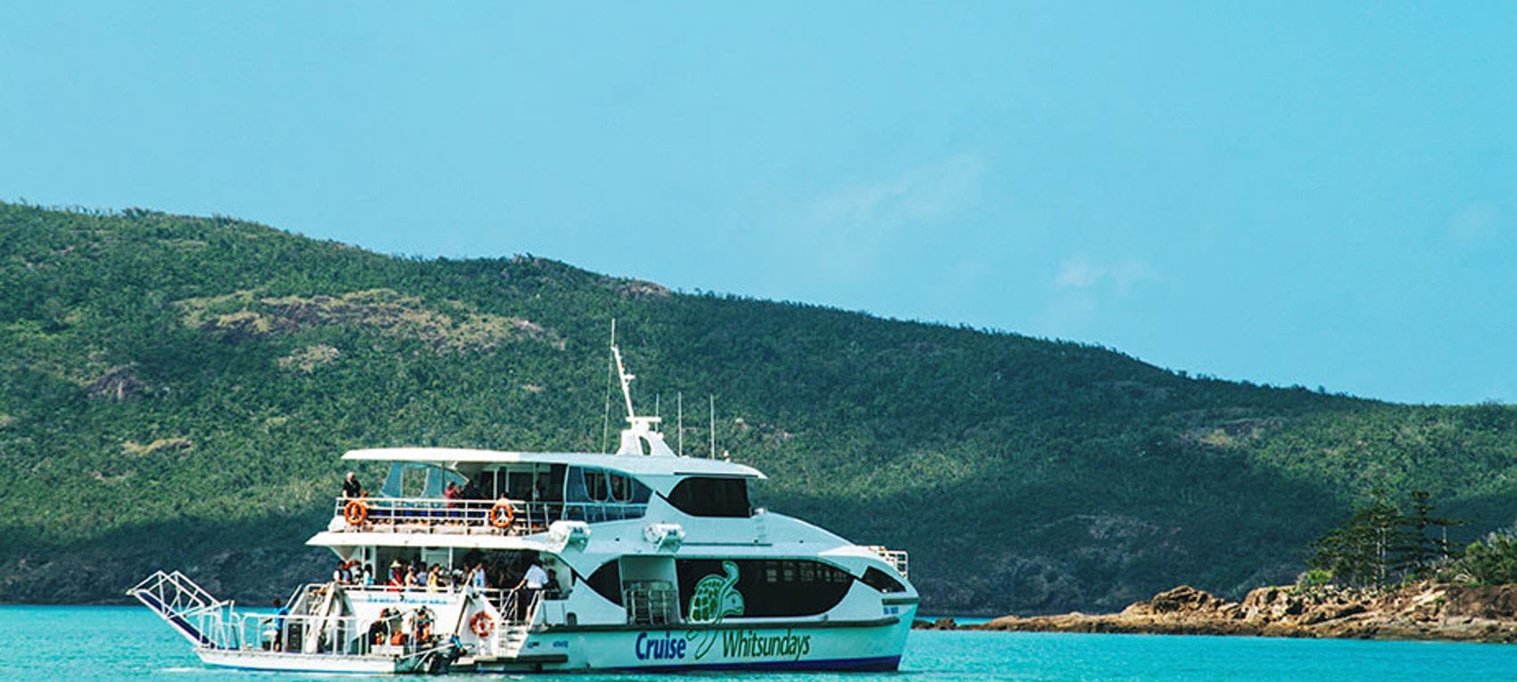 Indulge in the ultimate whitsundays adventure; Cruise Whitsundays Whitehaven Hill Inlet Adventure Sunlit Waters