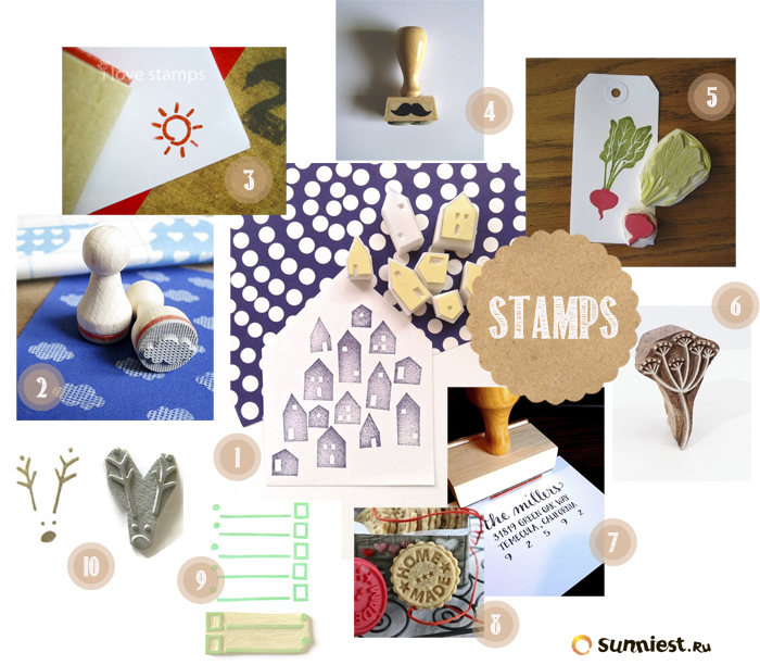 штампы и их применение on sunniest.ru