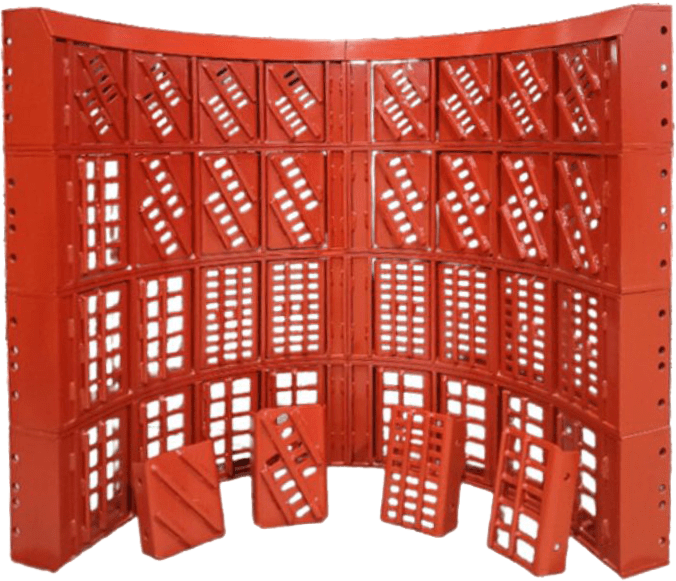7120 - 9230 ALL CROP SET (8 CONCAVES 2 extra INSERTS)