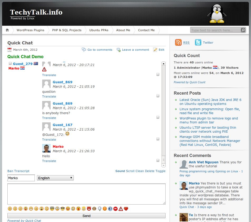 How to use a live chat plugin in wordpress live chat plugins are very easy to use on wordpress websites. What S The Best Live Chat Plugin For Wordpress We Reviewed 10 Sunny Hq