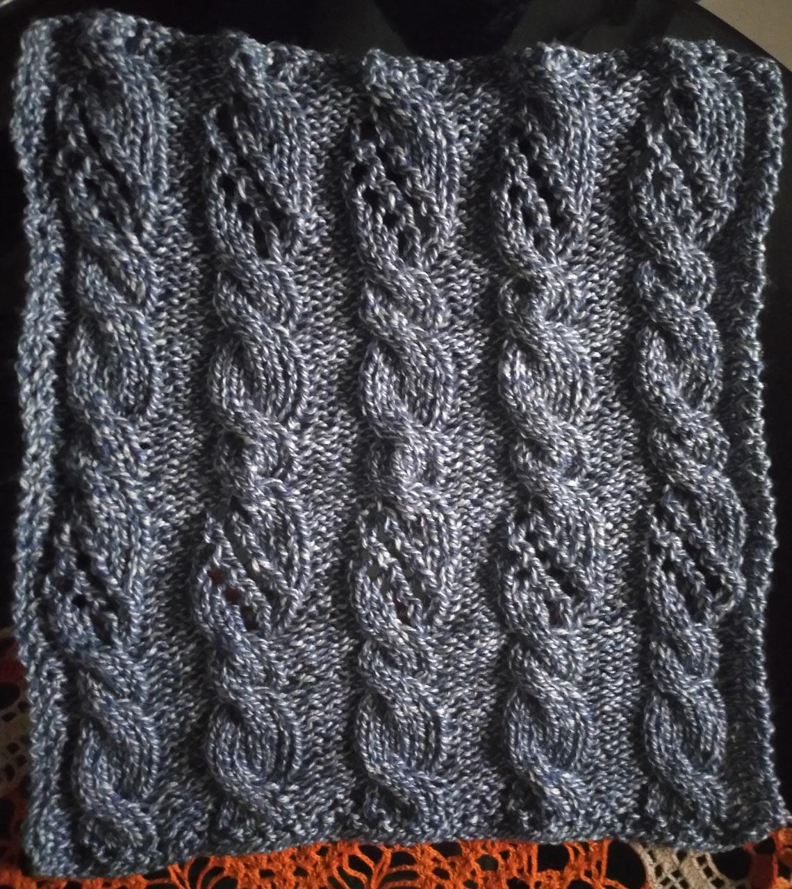 Ironwork Afghan Block