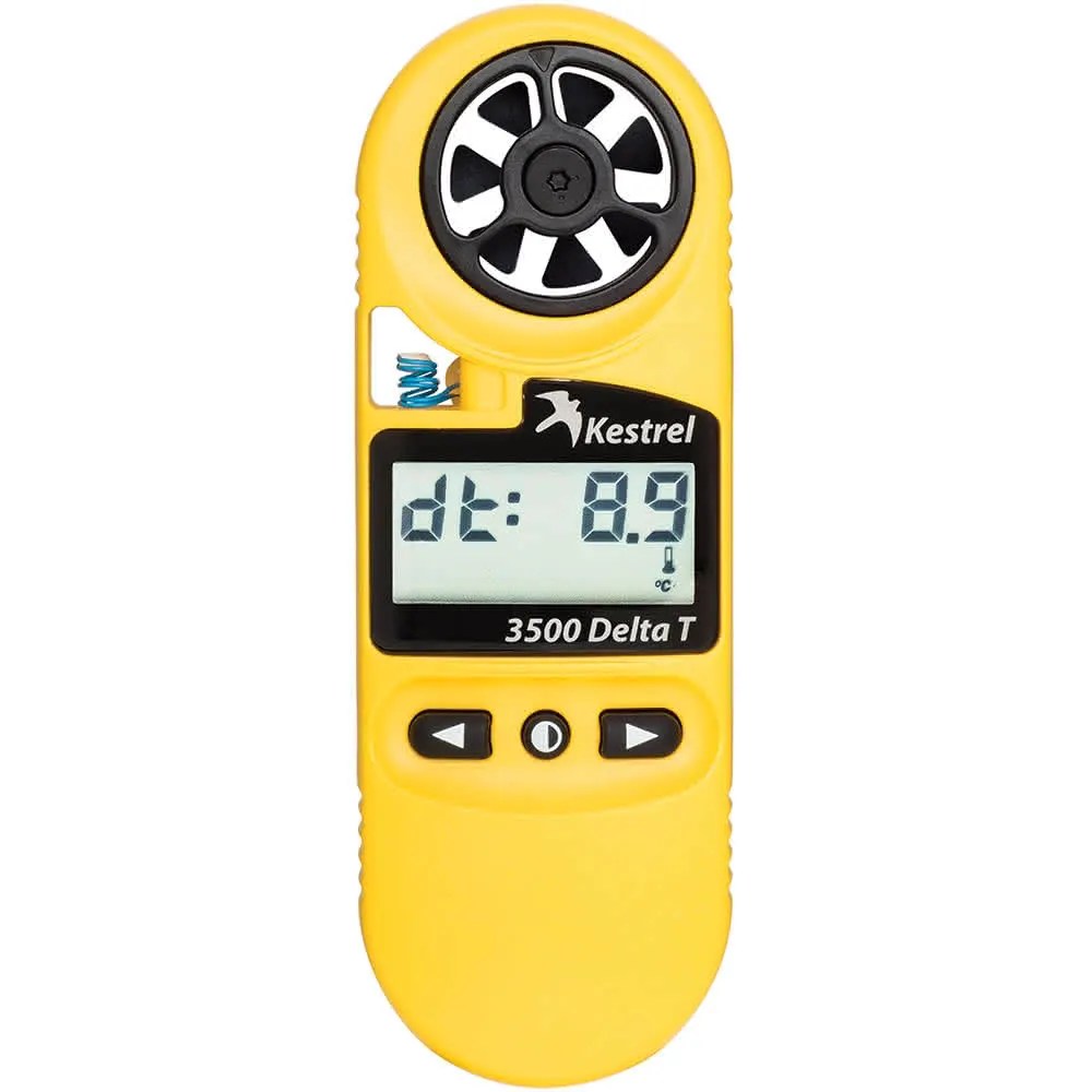 Kestrel 3500 Portable Delta T Meter/ Digital Psychrometer