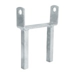 Flat Roller Bracket Twin Stem Flat Roller Bracket Twin Stem