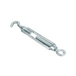 Turnbuckle Zinc Eye & Hook - 10mm Turnbuckle Zinc Eye & Hook - 10mm