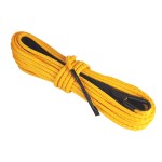 Electric Winch Synthetic Rope 12.2m x 4.8mm Thick Orange Electric Winch Synthetic Rope 12.2m x 4.8mm Thick Orange