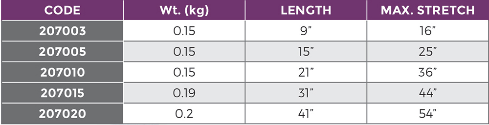 Rubber Tarp Strap with Hi-Tensile S-Hook