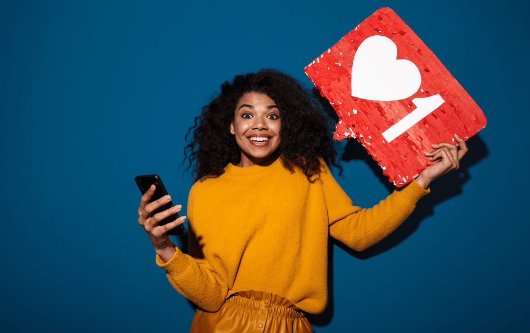 Get excited about social media engagement.