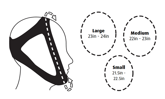 Sunset Ruby Style Chin Strap Small Save Rite Medical - Download Elegant Vintage Photo | Retina