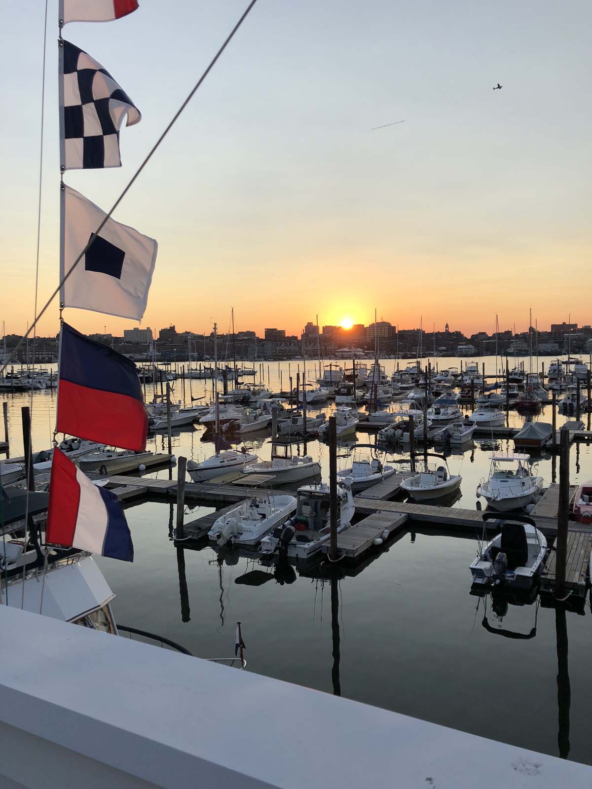 Sunset marina photos