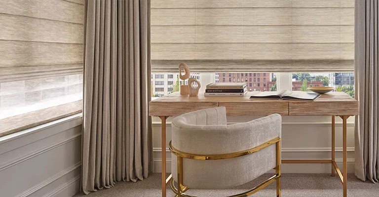 Custom Roman Shades
