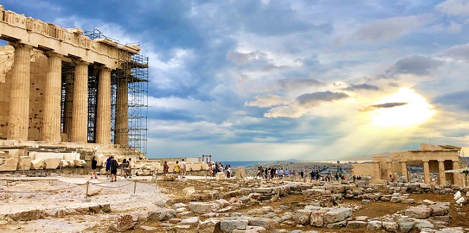 Acropolis and Pathenon