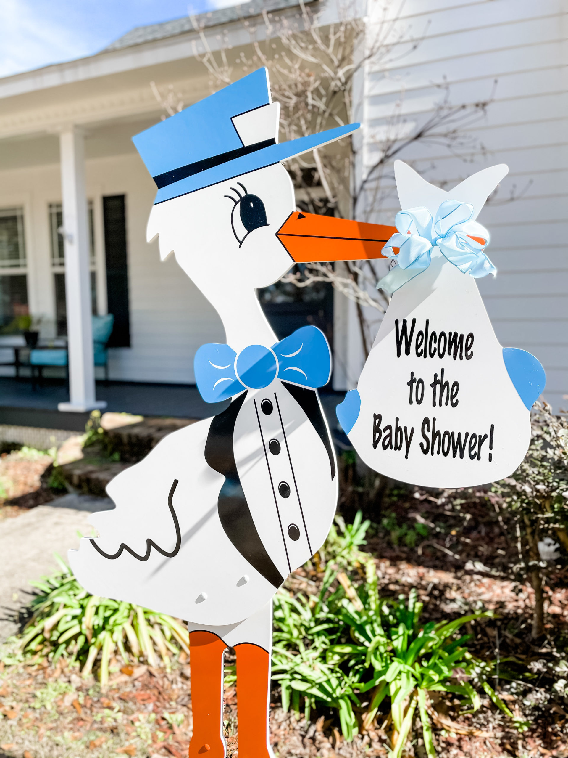 Explore our store for personalized stork yard signs to celebrate new births, adoptions, and milestones.
