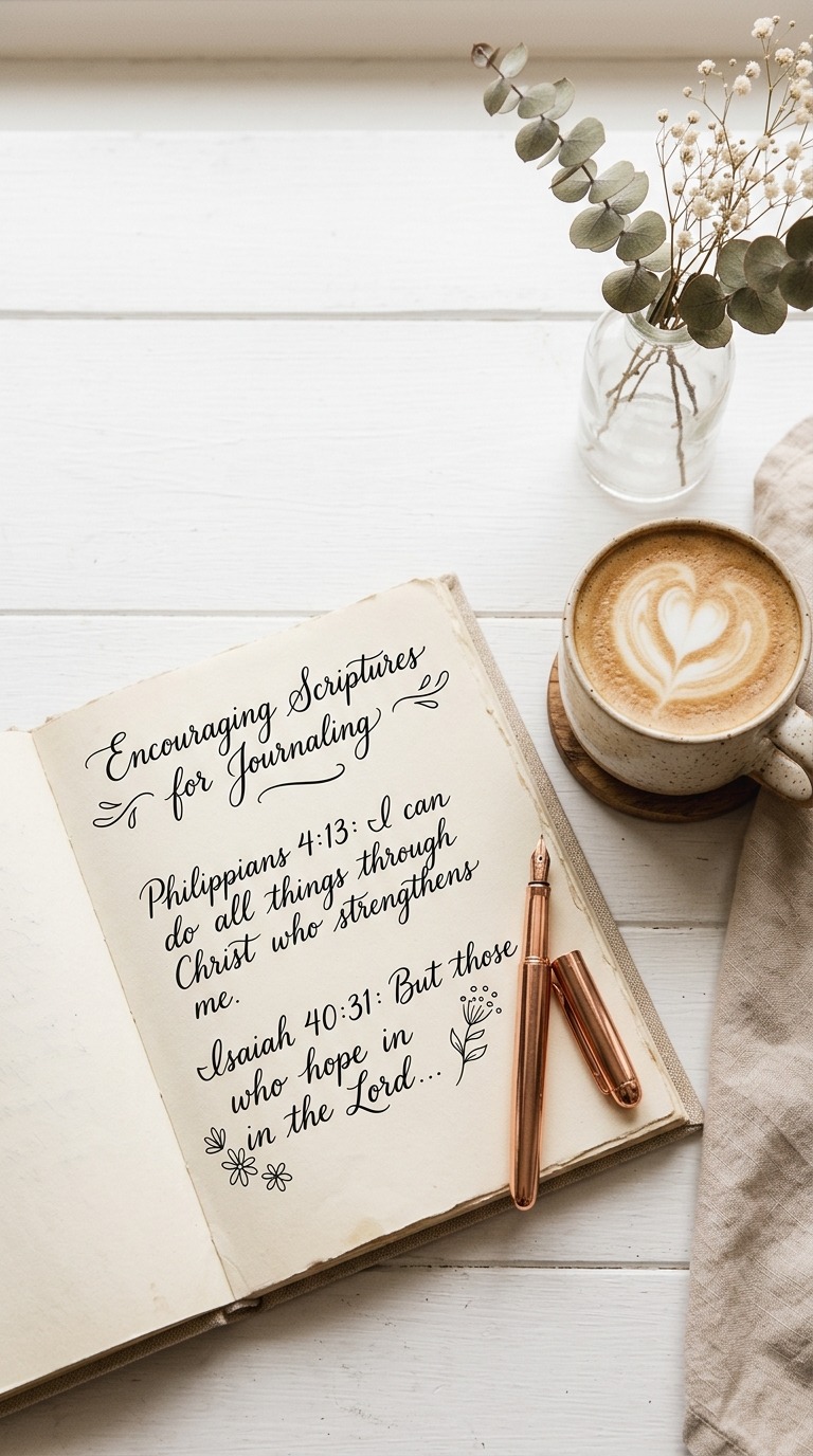 Encouraging Scriptures for Journaling