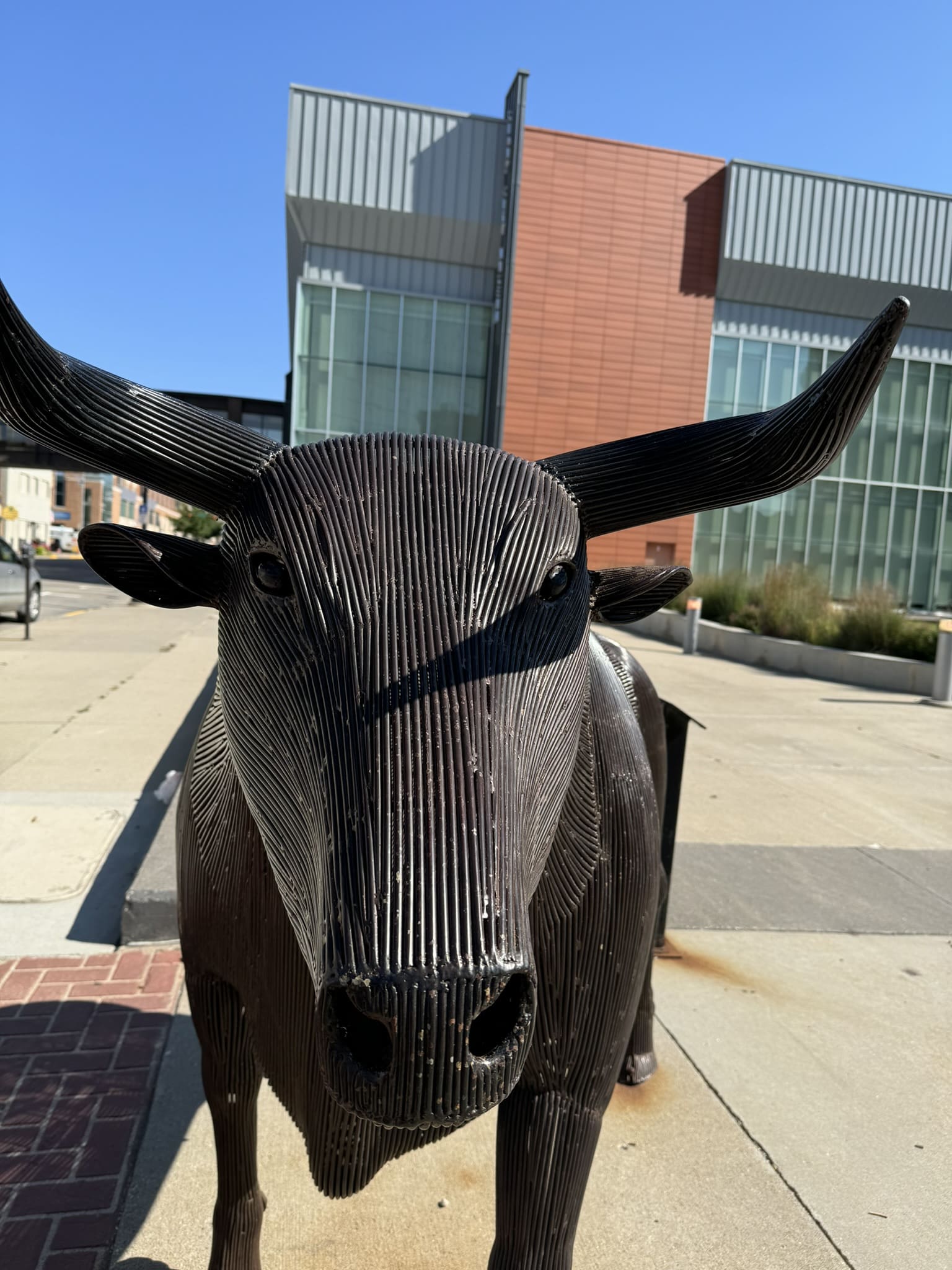 Sioux City downtown art sculptures