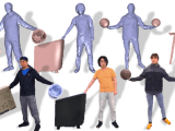 Neural Free Viewpoint Performance Rendering Under Complex Human Object