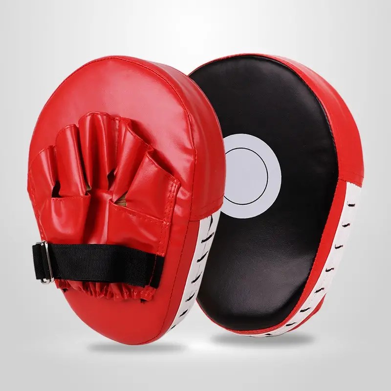 2 Mitaines De Boxe En Cuir PU - Pattes D'Ours Pour Entraînement Muay Thai, MMA, Kickboxing - Rembourrage Dense, Léger, Ajustement Sécurisé - 11