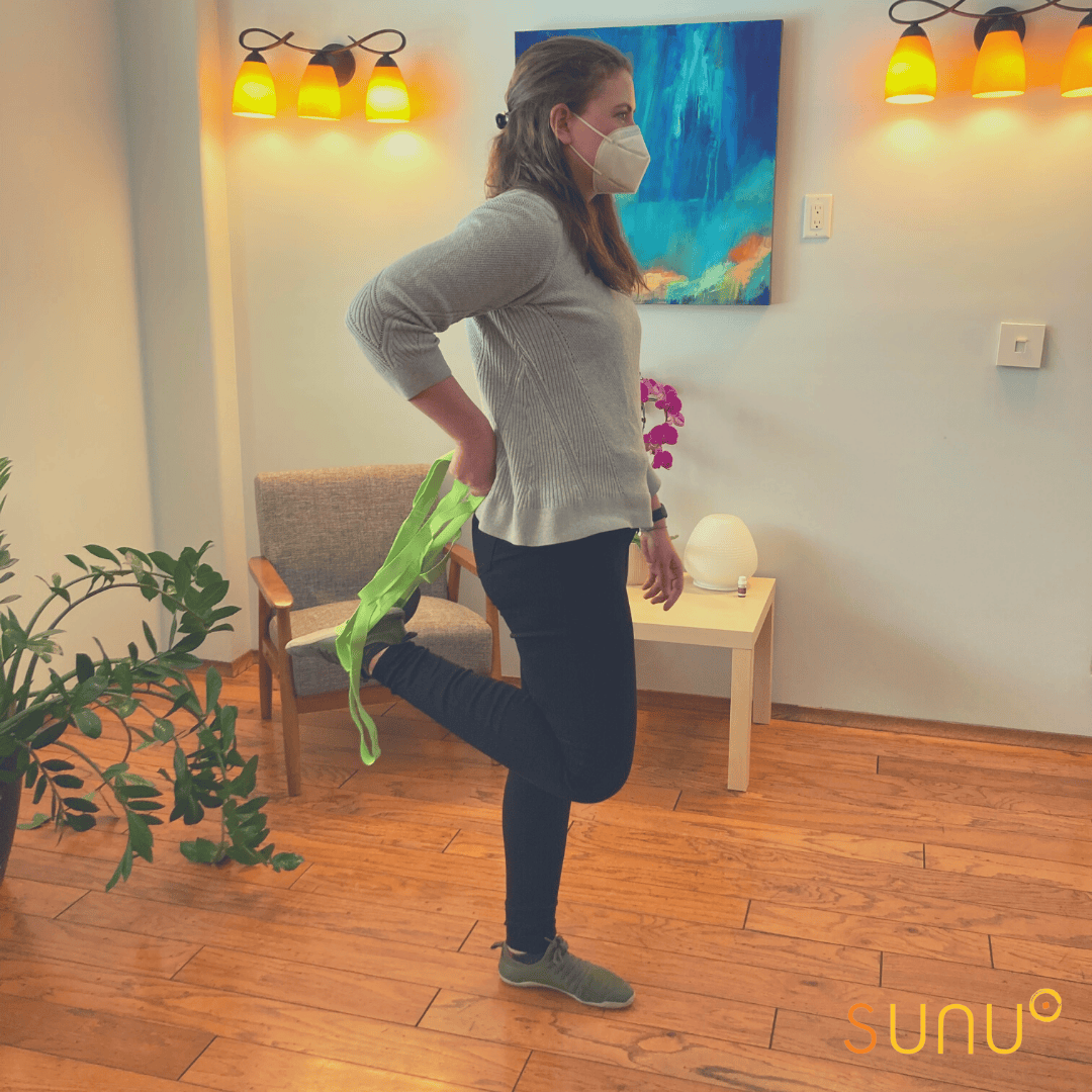 Stretching at home with Dr. Cailin of Sunu Wellness