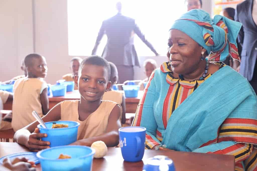 Mariam Chabi Talata : “Nous devons maintenir le cap du programme national d’alimentation scolaire intégré”