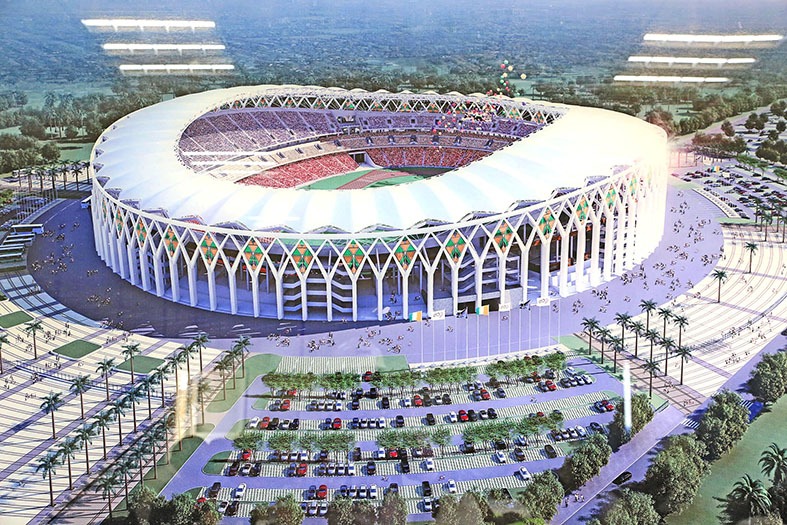 CAN 2024 : Le stade d’Ebimpé totalement prêt pour le coup d’envoi