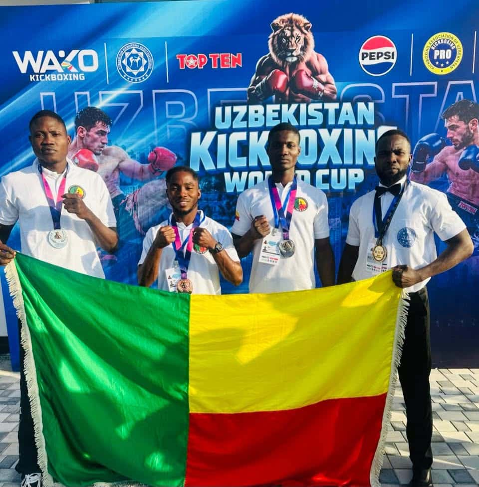 Kick-boxing : Le Bénin s’accroche 3 médailles à Tachkent