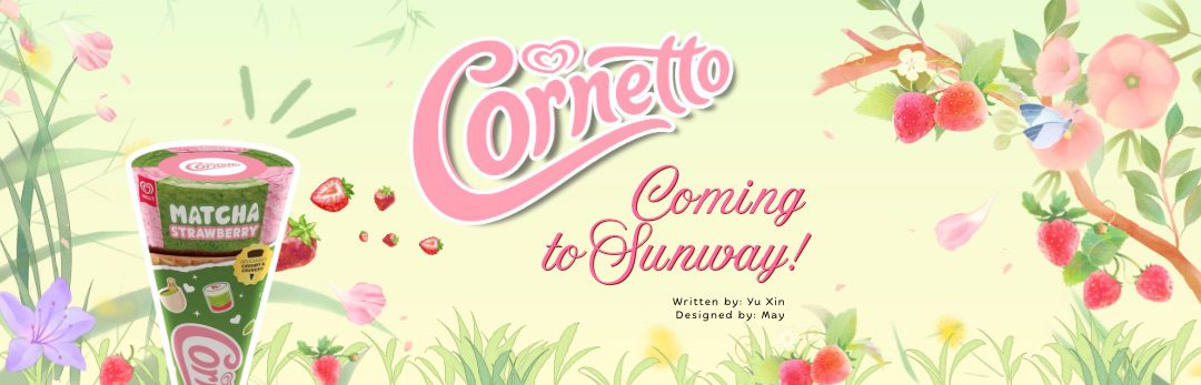 Cornetto Coming to Sunway!