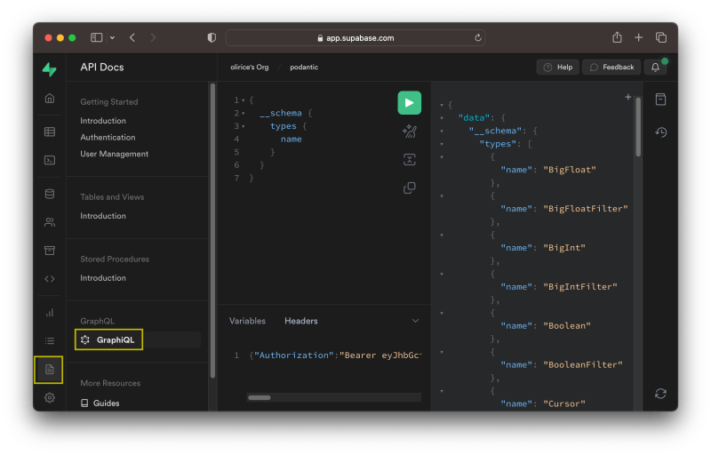 Supabase Pg Graphql - Download Professional Dark Picture | 8K