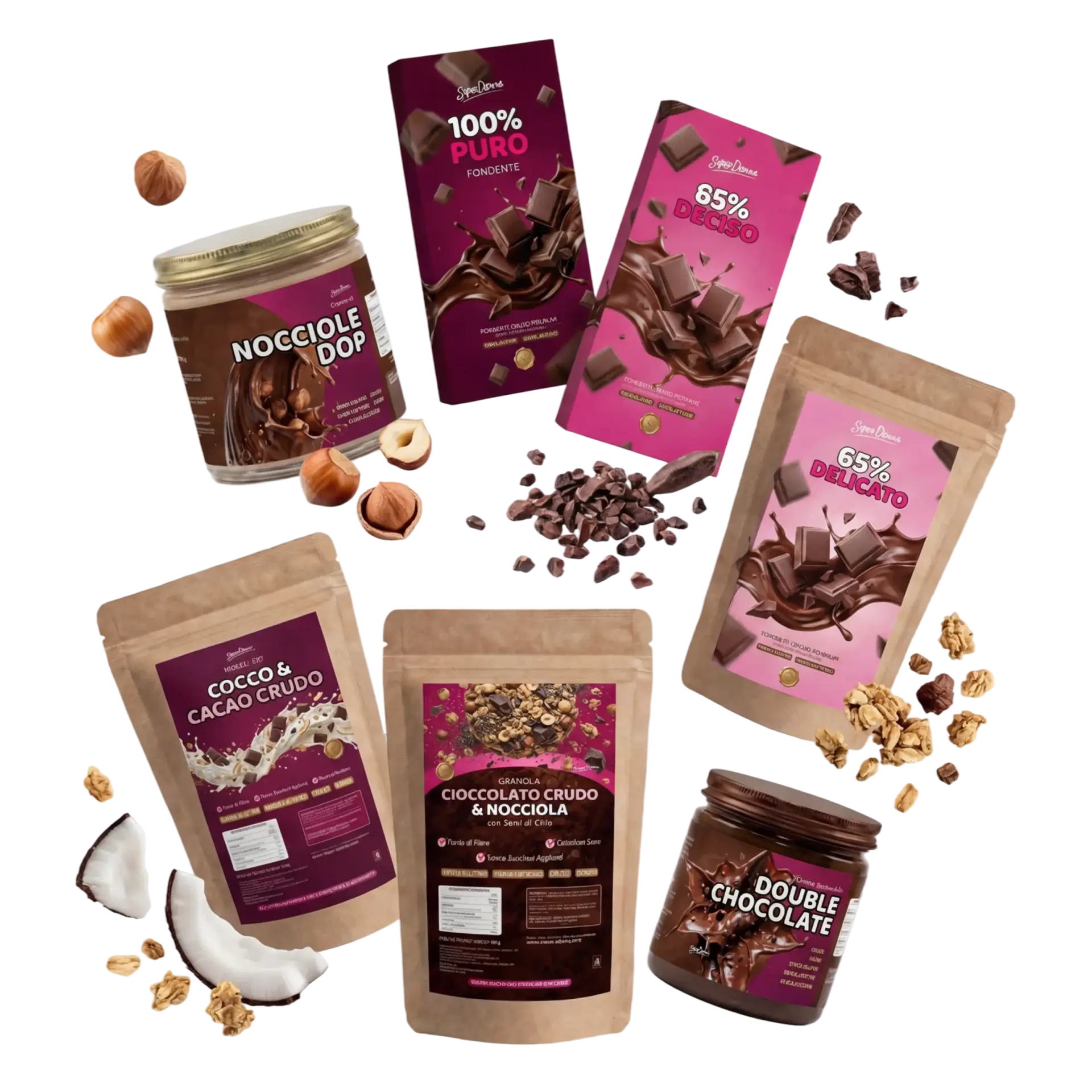 muesli nocciole e uvette
