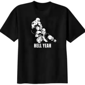 Critical Strike - Hell Yeah Wrestling t-shirt design