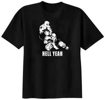 Critical Strike - Hell Yeah Wrestling t-shirt design