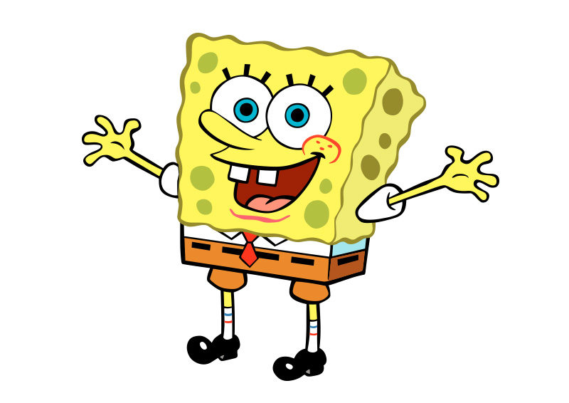 Spongebob free svg & png free downloads. SpongeBob SquarePants Free Vector - SuperAwesomeVectors