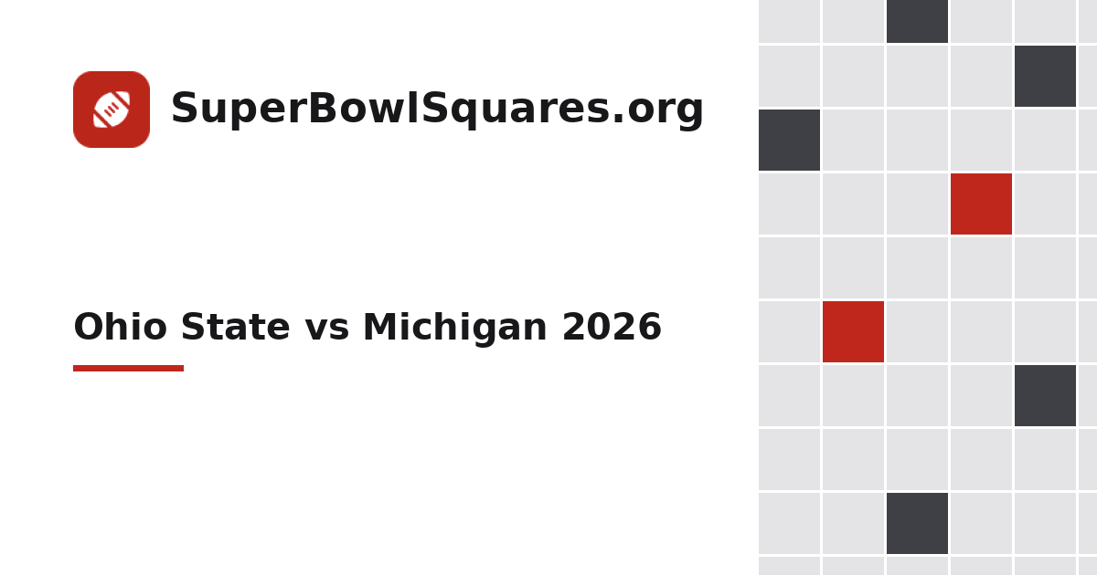 Ohio State Vs Michigan 2026 Og Image 