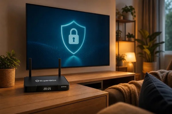 Do Android TV boxes need antivirus, SuperBox S7 Pro security in a living room