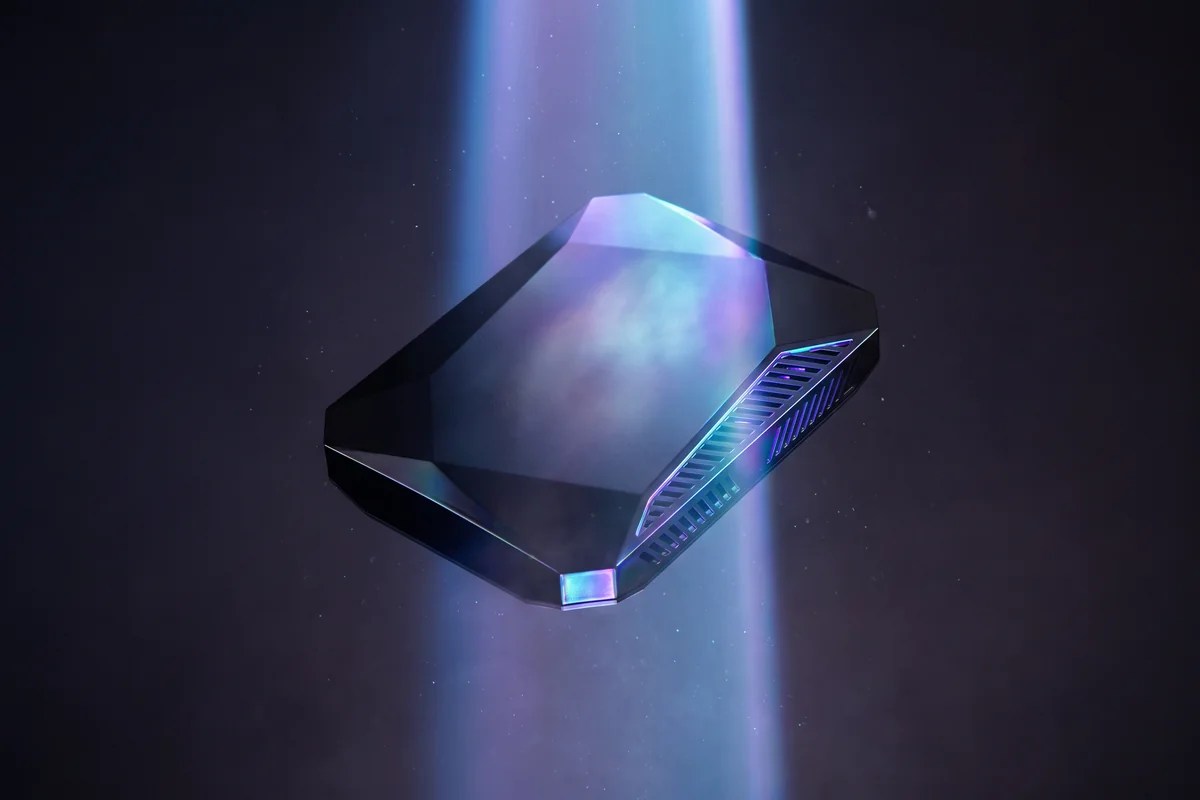 SuperBox S8 next generation Android TV box teaser emerging from shadow