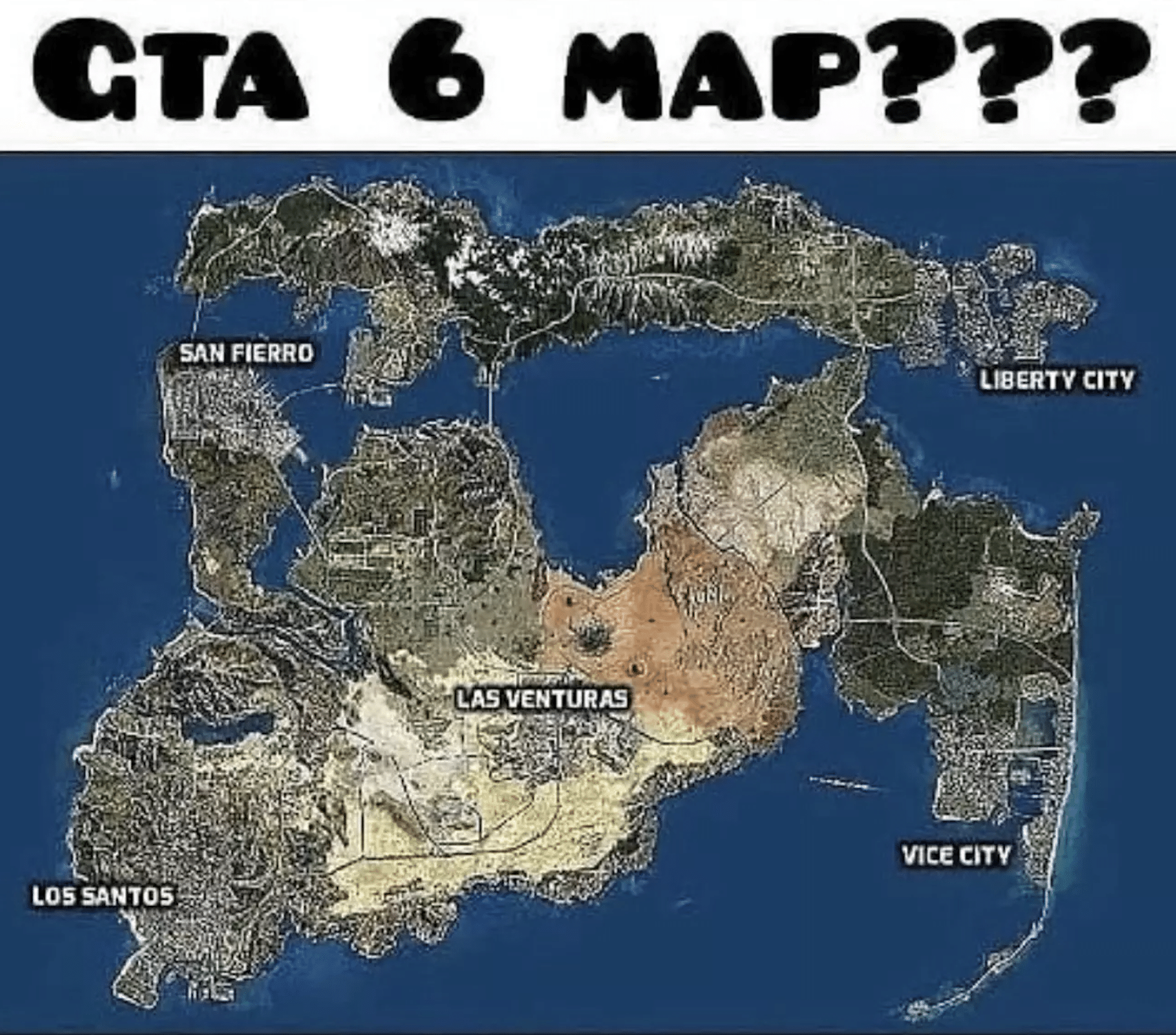 Gta6 Map Gta 6 Map Concept 1 