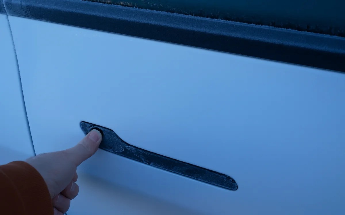 How to Open a Tesla When Door Handles Are Frozen (No Windows Shattered) (2026)