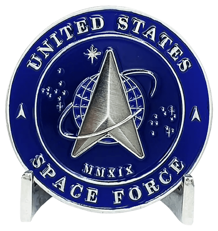 Space Force Challenge Coin Design your own coins now!