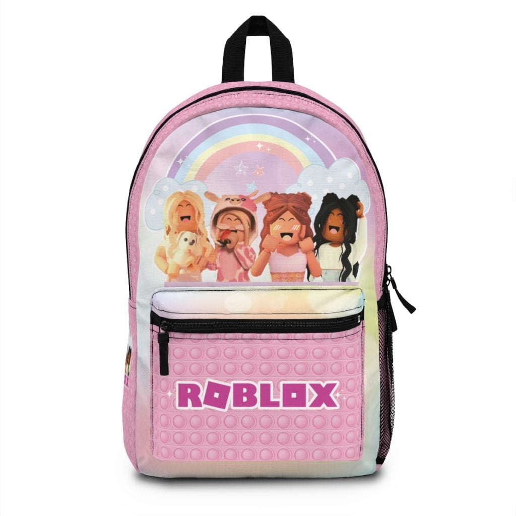 Pink Roblox Girls Backpack With Characters Cool Kiddo 61364 10 1024x1024 